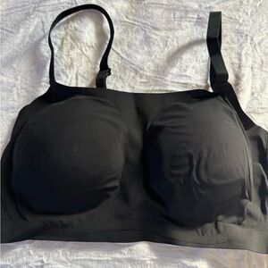 Lands End Black Bra